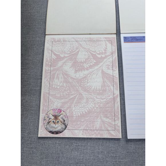 2 Vintage Mead Corp Sophisticats Lined Stationary Tablet Notebook - Picture 7 of 9